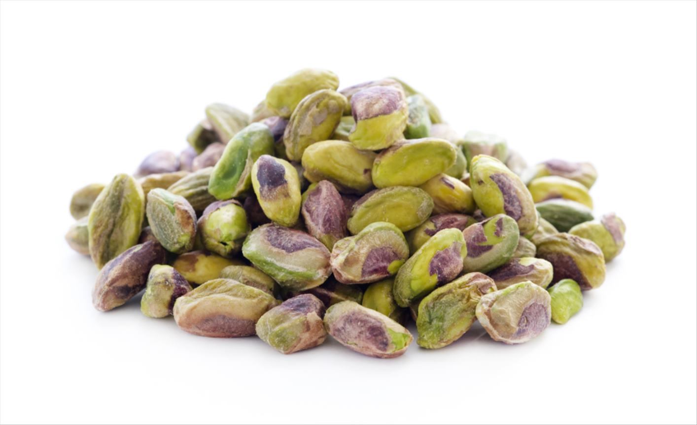 Jádra pistáciových oříšků